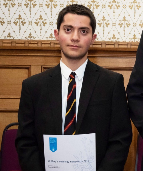 News » Matthew wins prestigious university essay competition ​​​​​​​​​​​​​​
